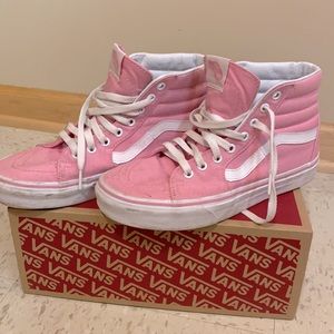 Pink High Top Vans